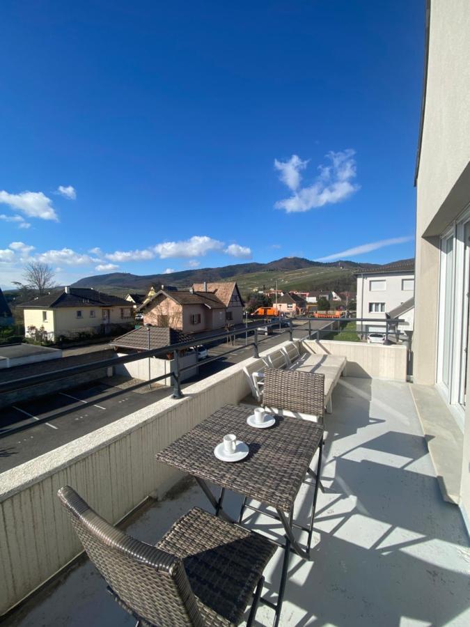 A2 Pas De Colmar Terrasse,Parking Leilighet Wintzenheim Eksteriør bilde